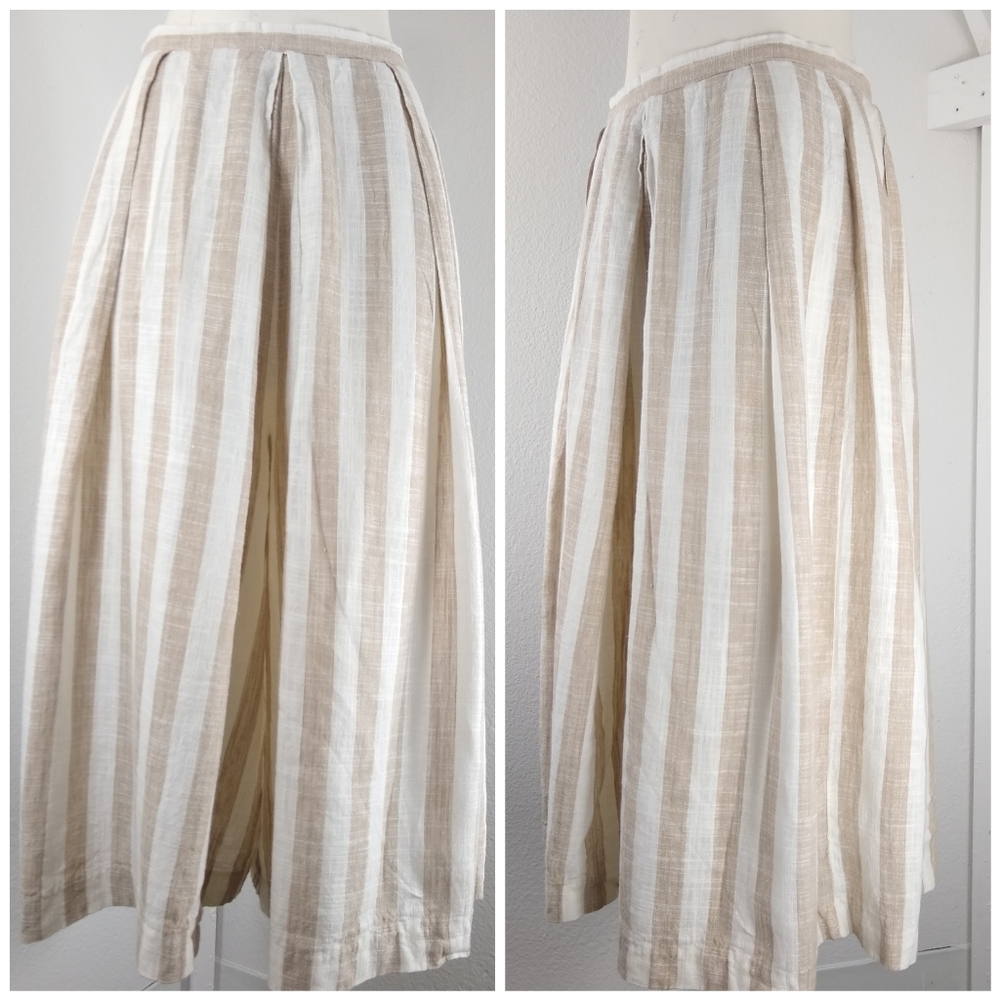 Awe  Some Cropped palazzo Stripped size-S